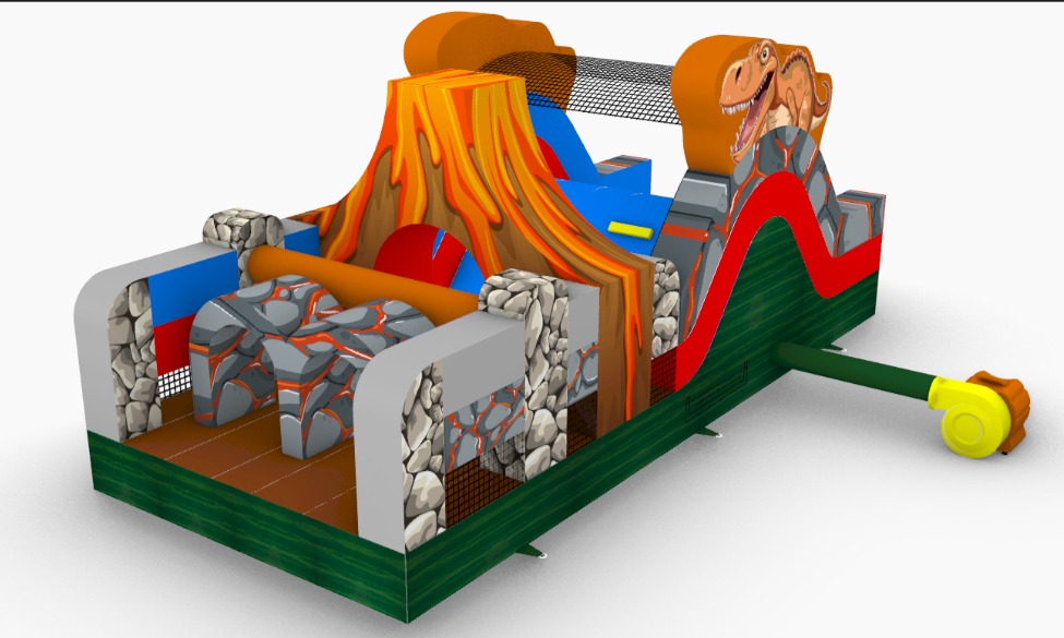 Dino překážková dráha 4