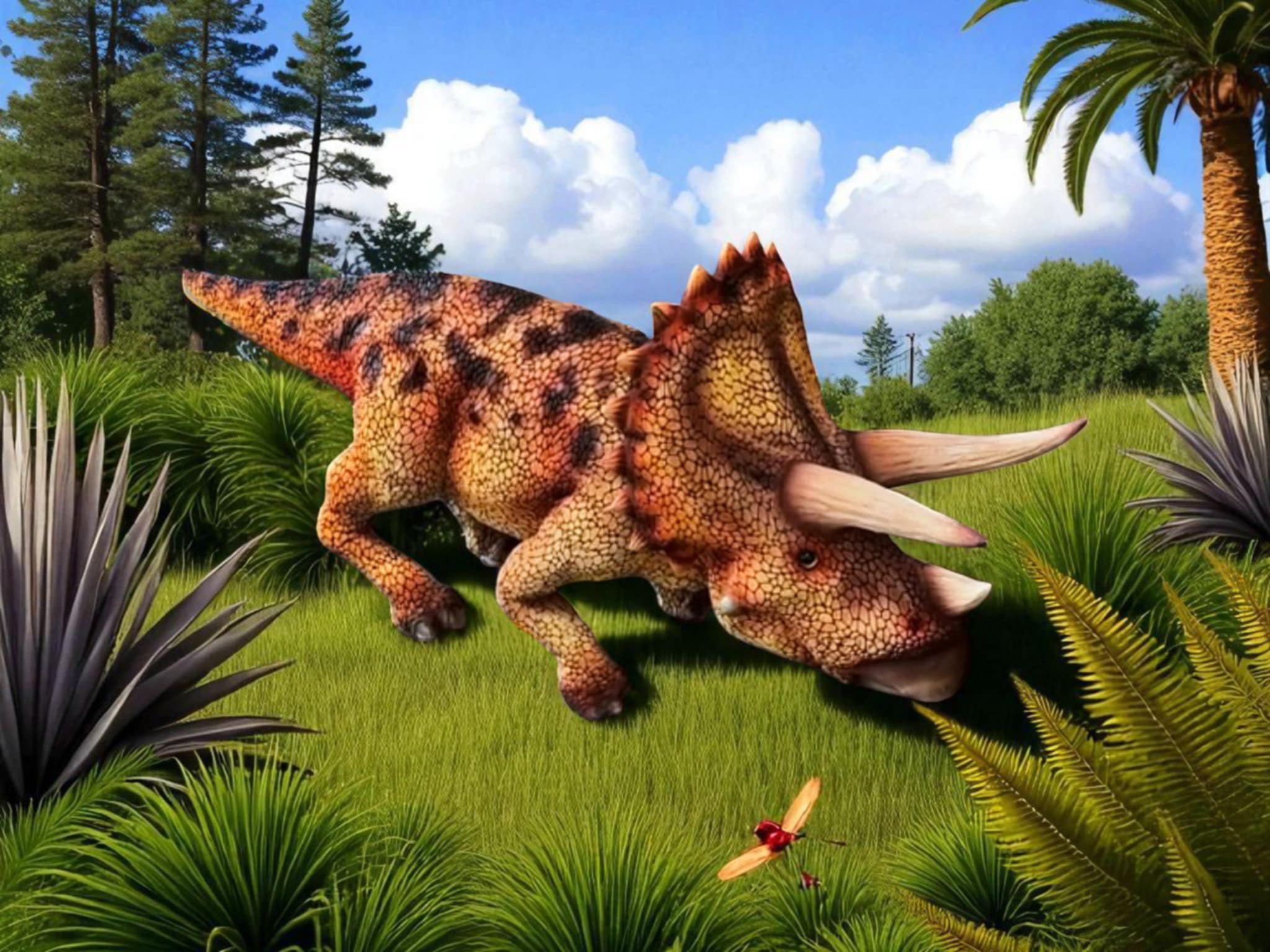 Robotické mládě Triceratopse 1